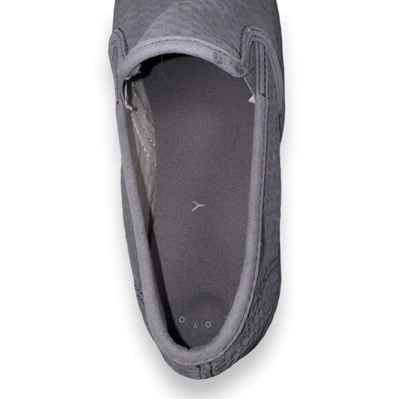 Sperry Seaside Emboss Suede Slip-on Sneakers Grey STS82596 Women's 6.5 - Picture 9 of 11